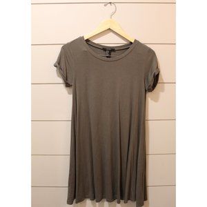 Hunter Green T-shirt Dress